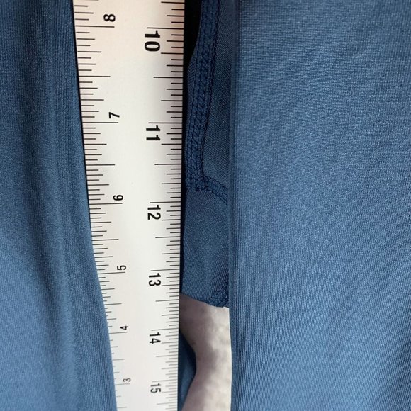 HEAD 7/8 Leggings Women's XL Navy‎ Polyester Stretch Attitude High-Rise 6964 - Picture 4 of 9